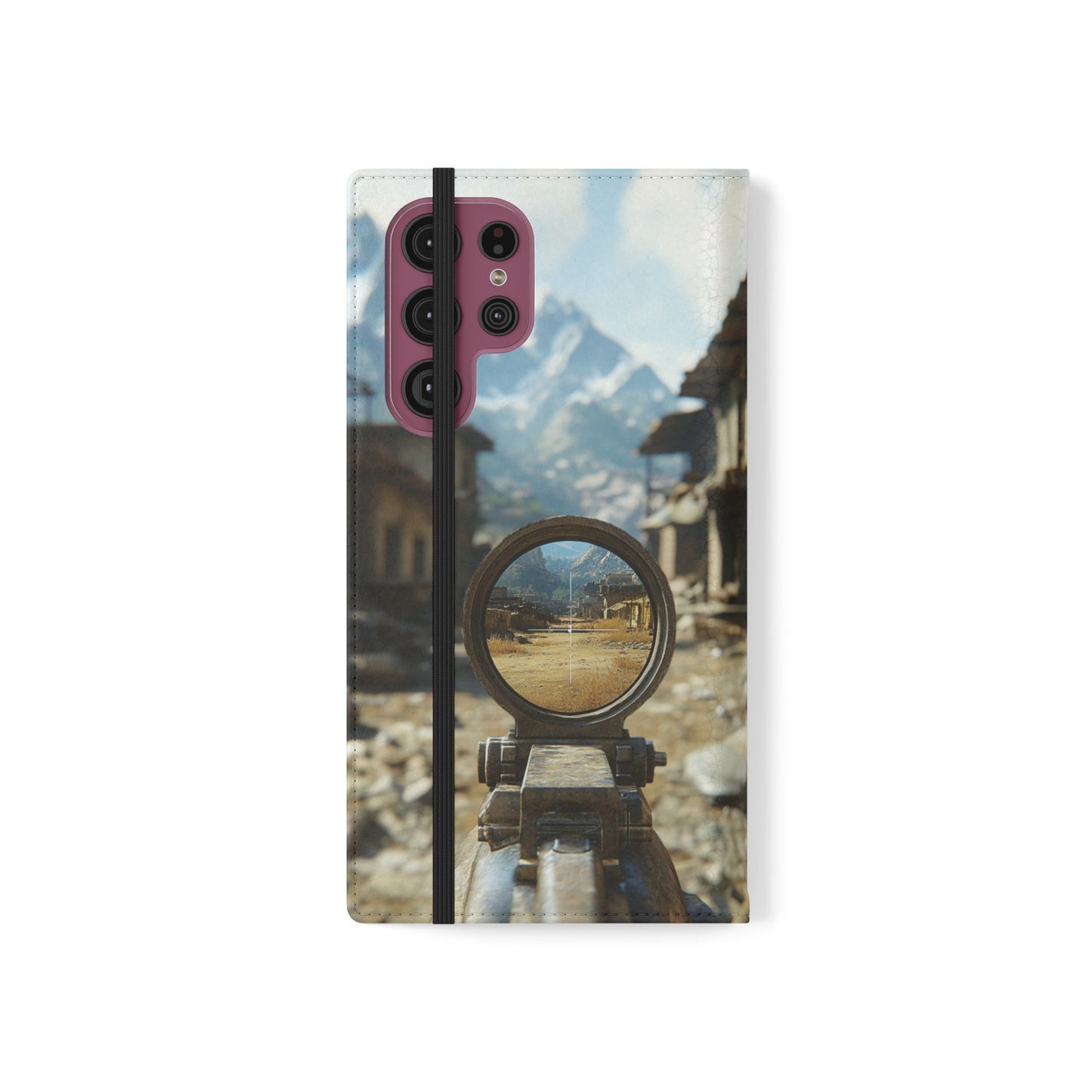 Desert Sniper Focus - Wallet Flip Case