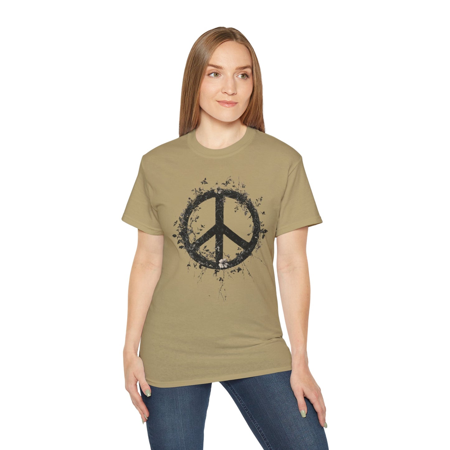 Peace Symbol Unisex Ultra Cotton Tee