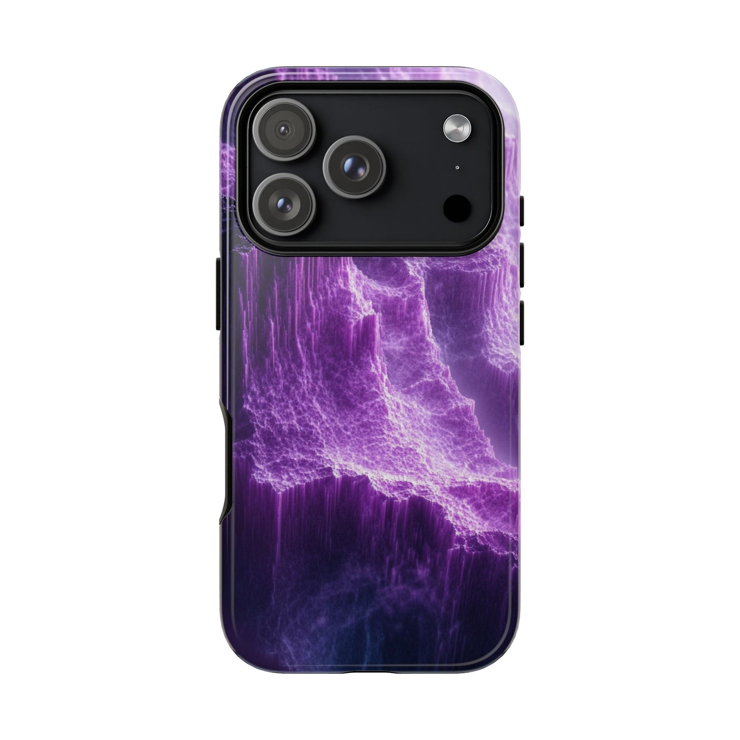 Purple Crystal Canyon - Tough iPhone Case
