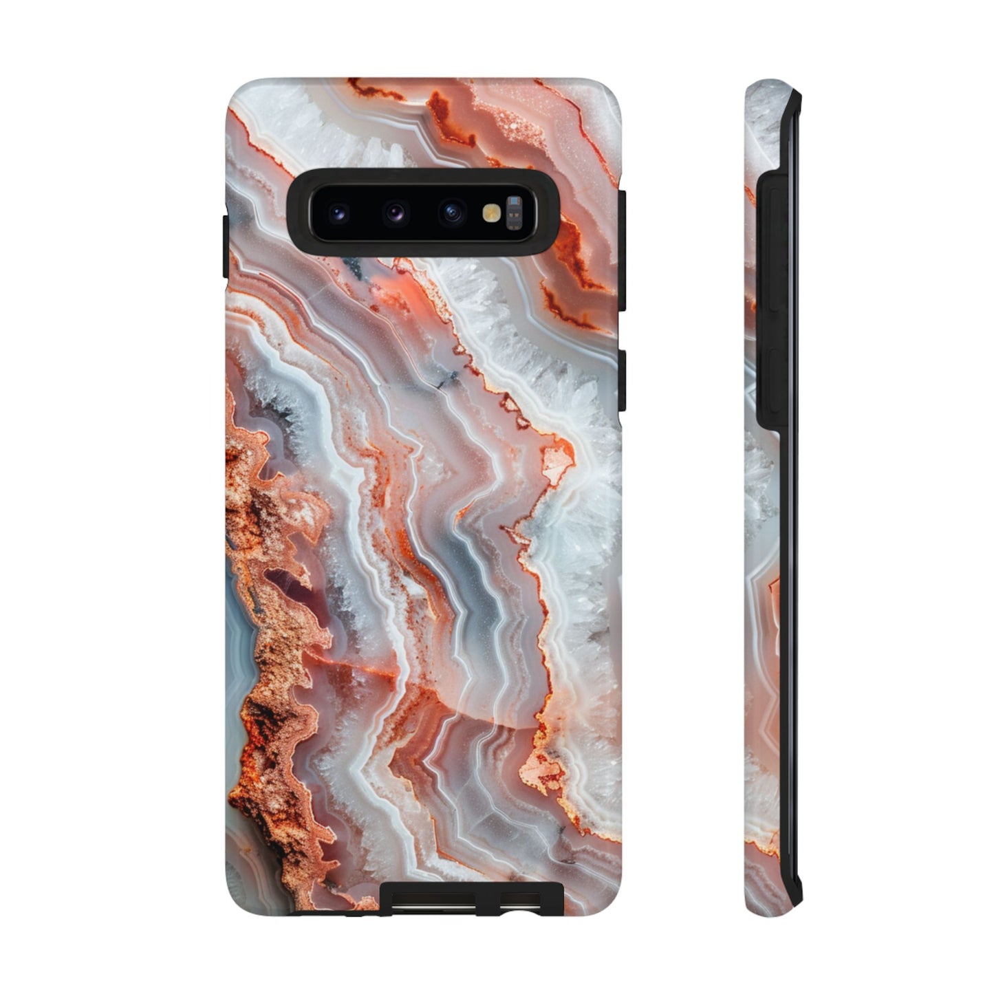Rose Agate Currents – Tough Samsung Galaxy Case