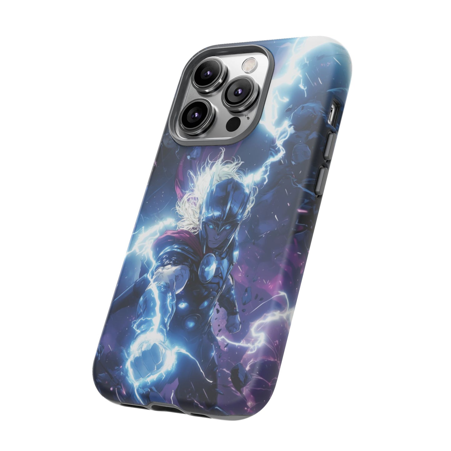 Lightning Fury: Thor Anime Action Phone Case - iPhone, Google Pixel, Samsung