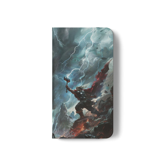Thor Lightning Storm - Wallet Flip Case