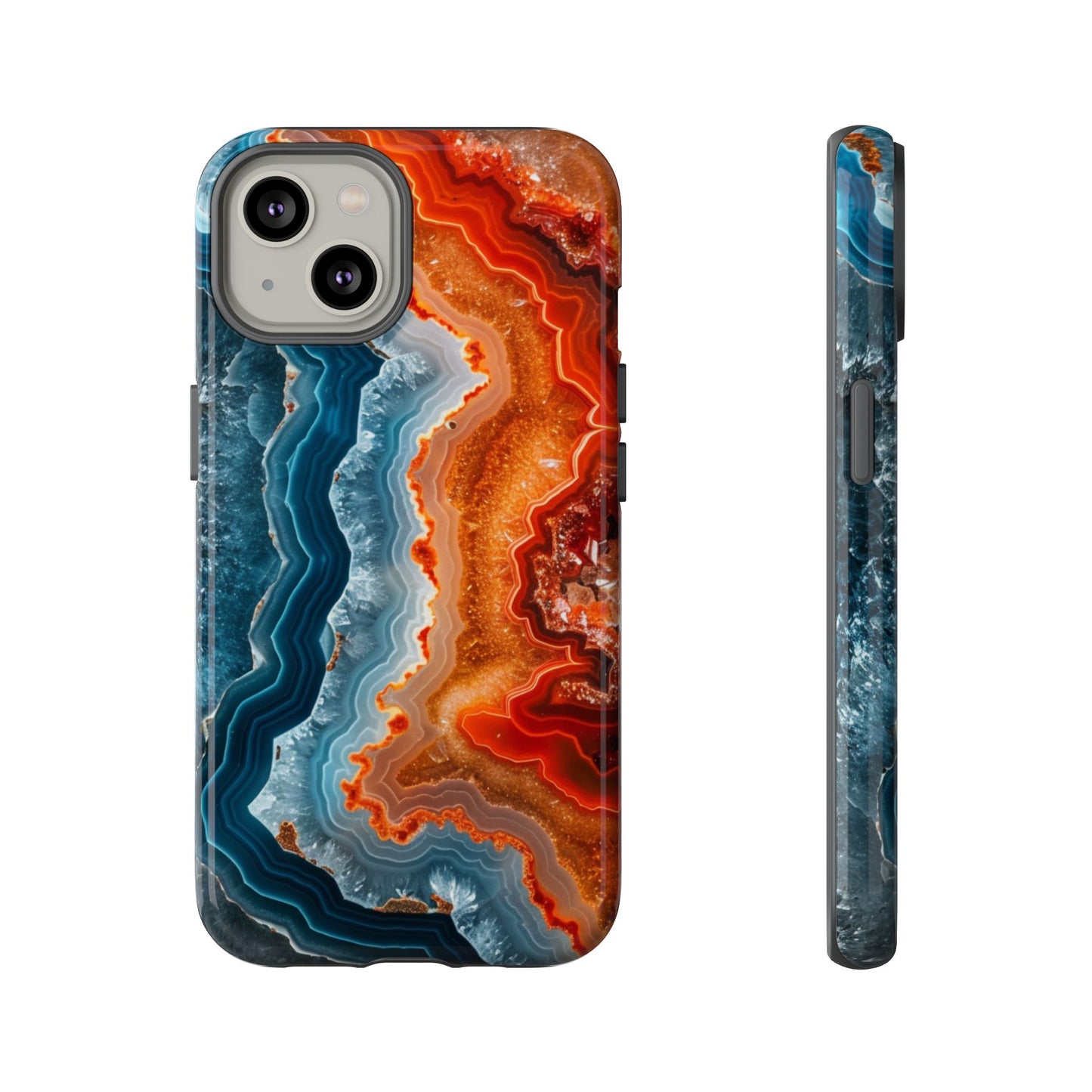 Molten Agate Veins – Tough iPhone Case