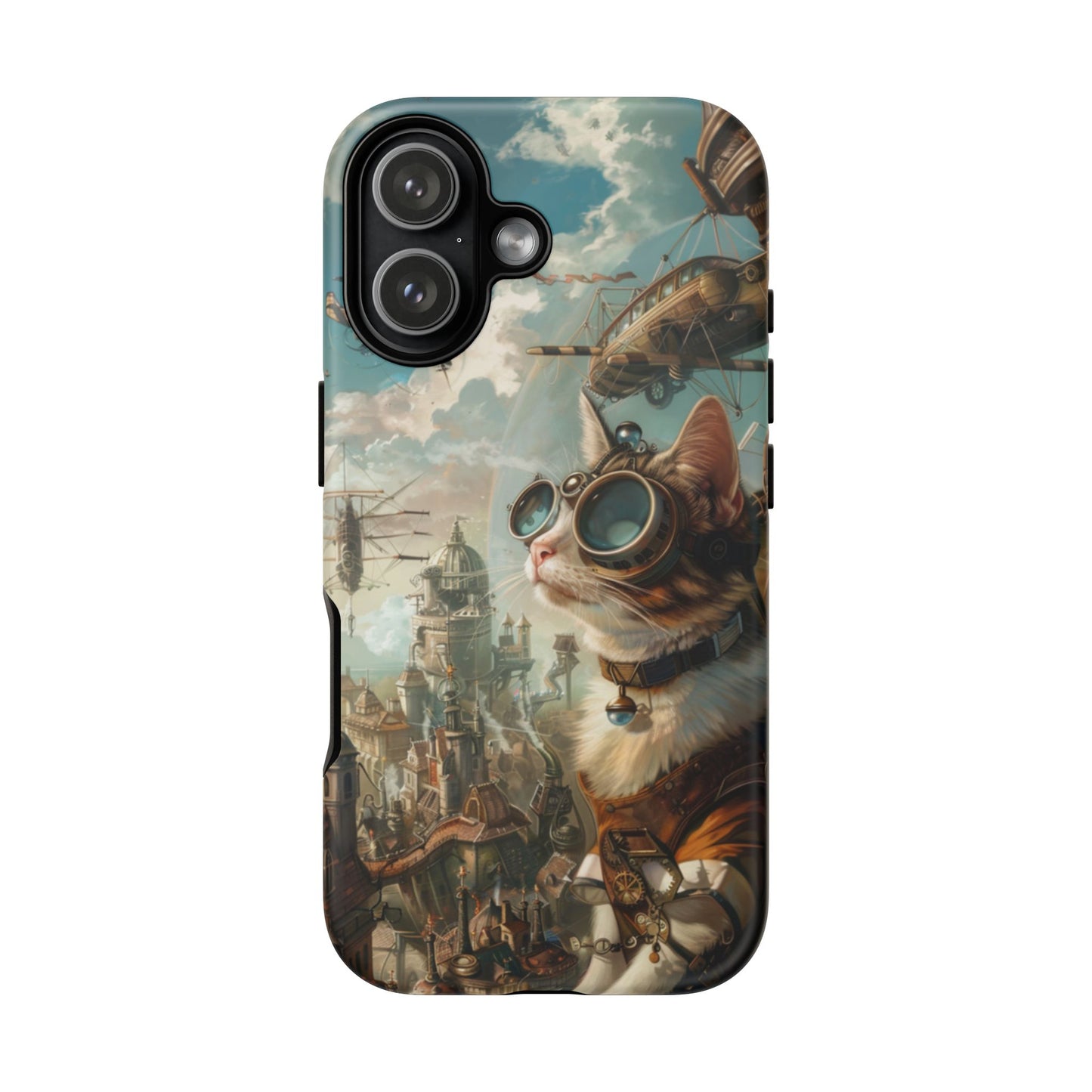 Steampunk Aviator Cat - Tough iPhone Case