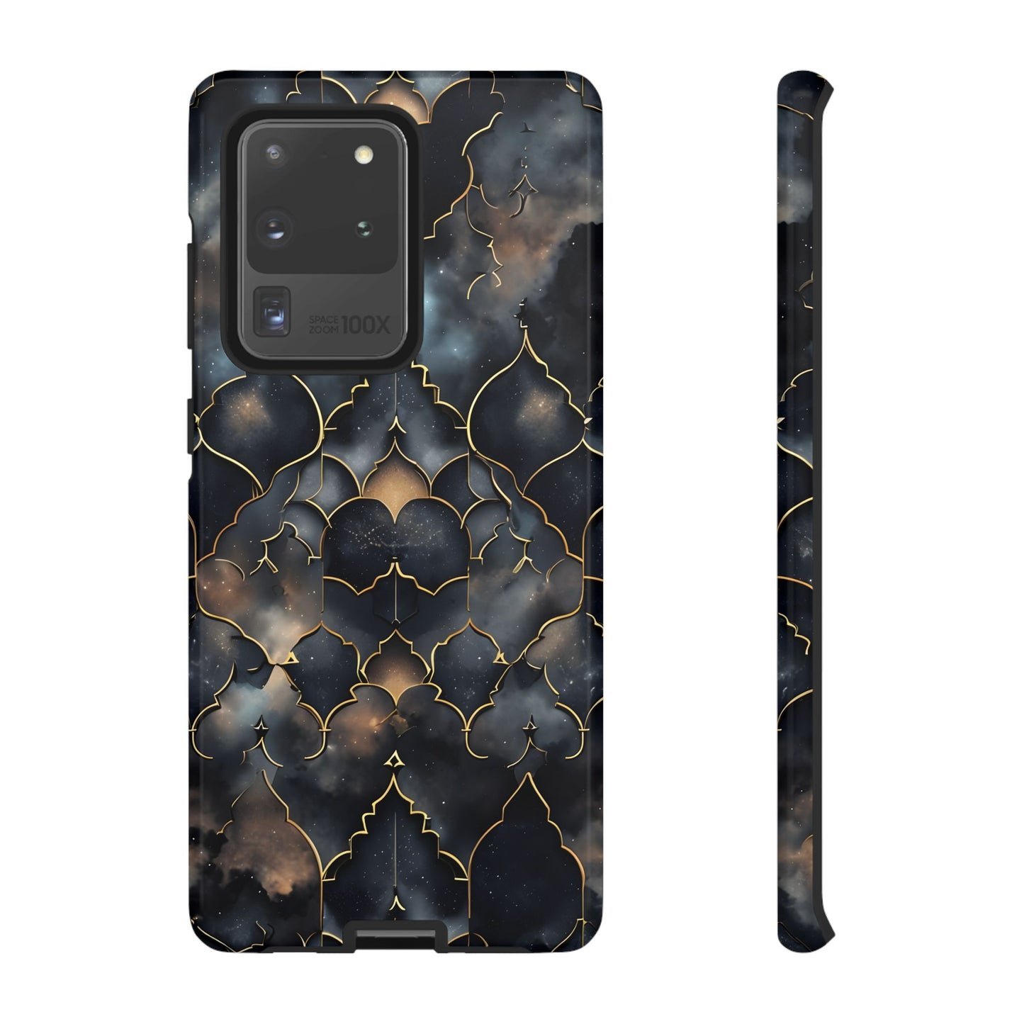 Celestial Mosaic: Cosmic Elegance Phone Case - iPhone, Google Pixel, Samsung Galaxy