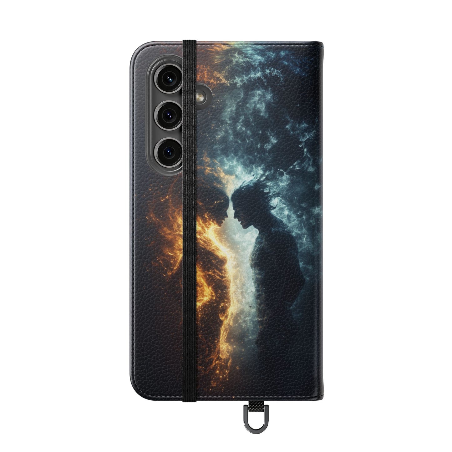 Fire & Frost Lovers - Wallet Flip Case