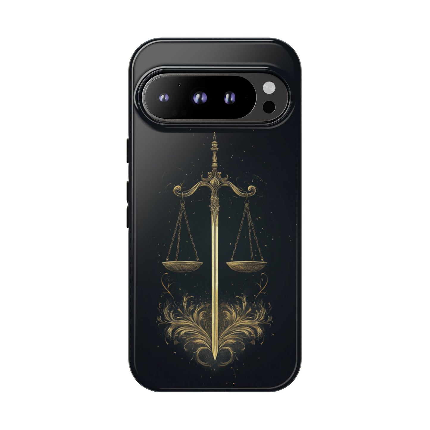 Libra Gilded Balance – Tough Google Pixel Case