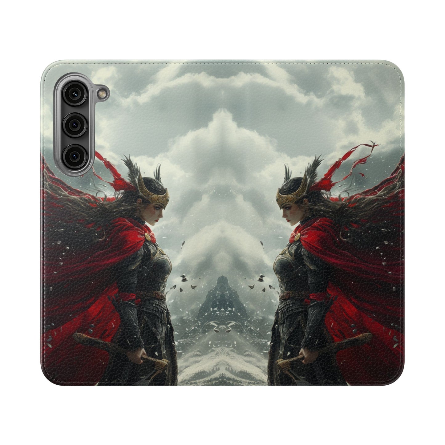 Freya Crimson Valkyrie - Wallet Flip Case