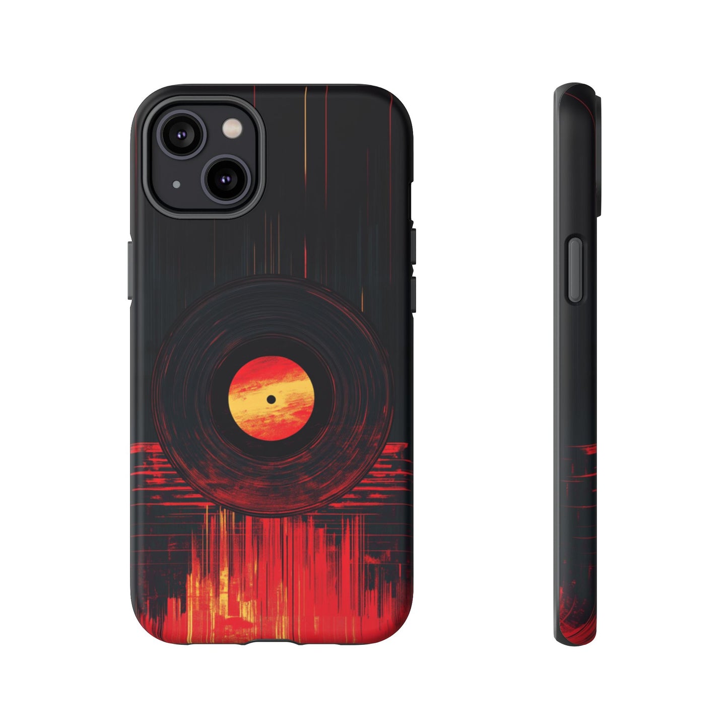 Retro Vinyl Record Phone Case - iPhone, Google Pixel, Samsung Galaxy