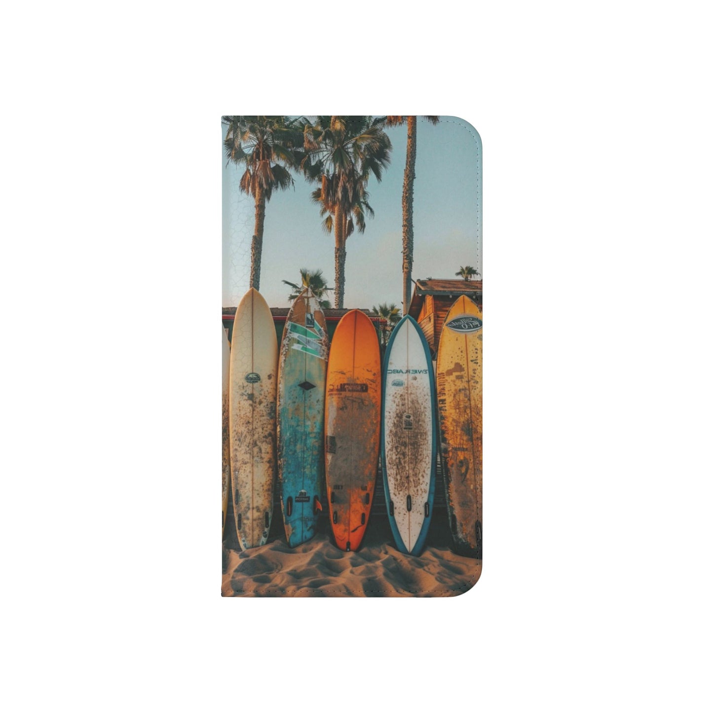 Beach Surfboards - Wallet Flip Case
