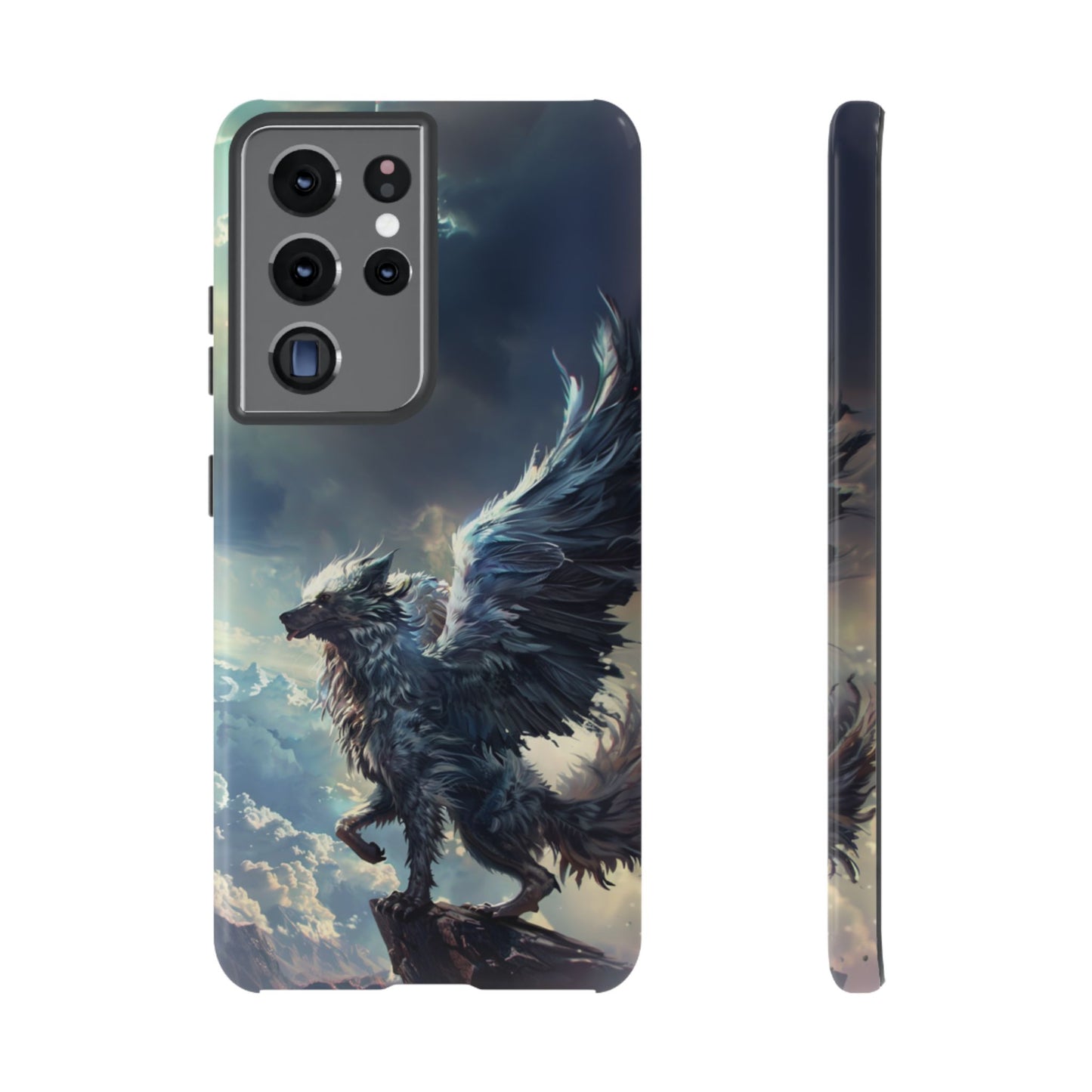 Winged Wolf Protector - iPhone, Google Pixel, Samsung Galaxy