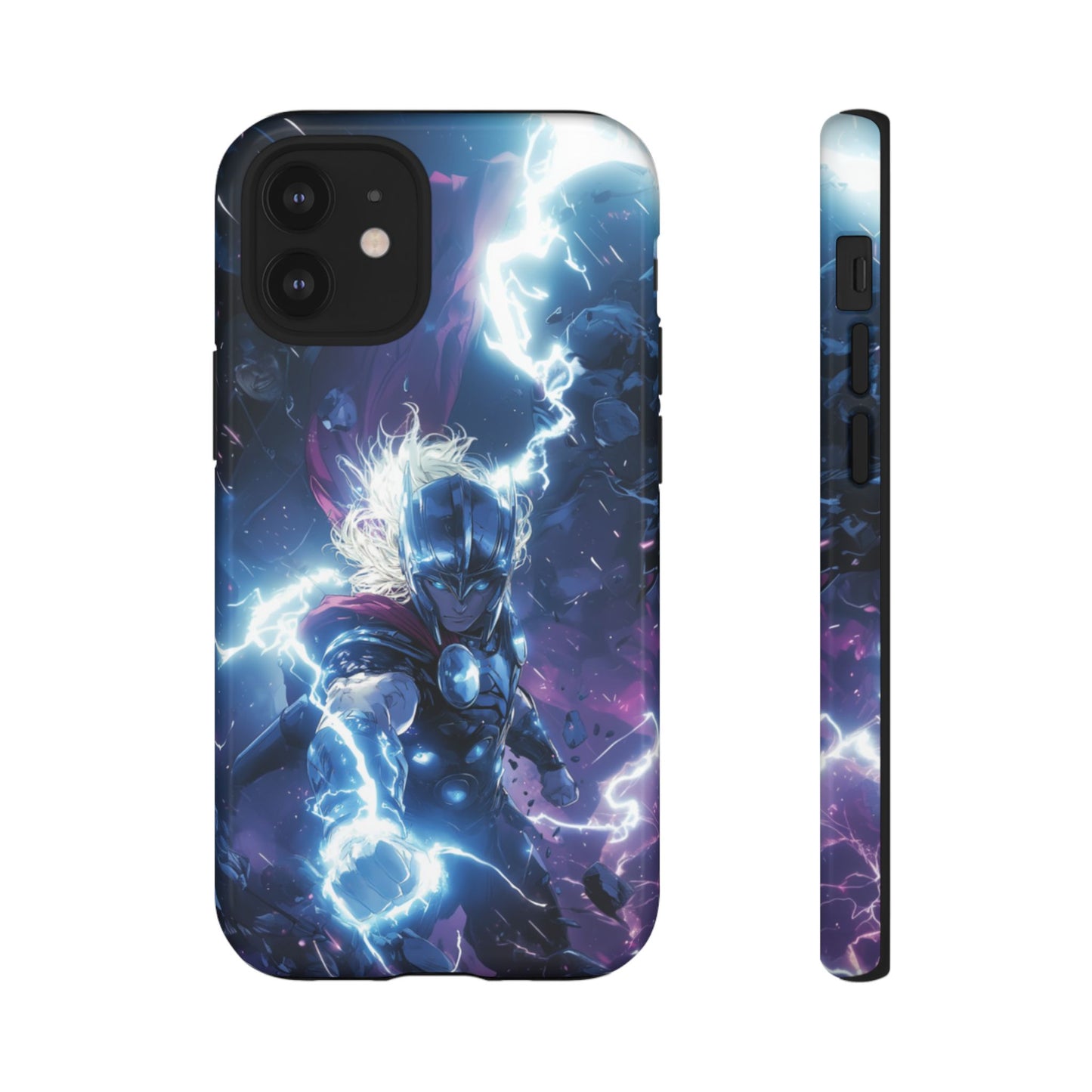 Lightning Fury: Thor Anime Action Phone Case - iPhone, Google Pixel, Samsung