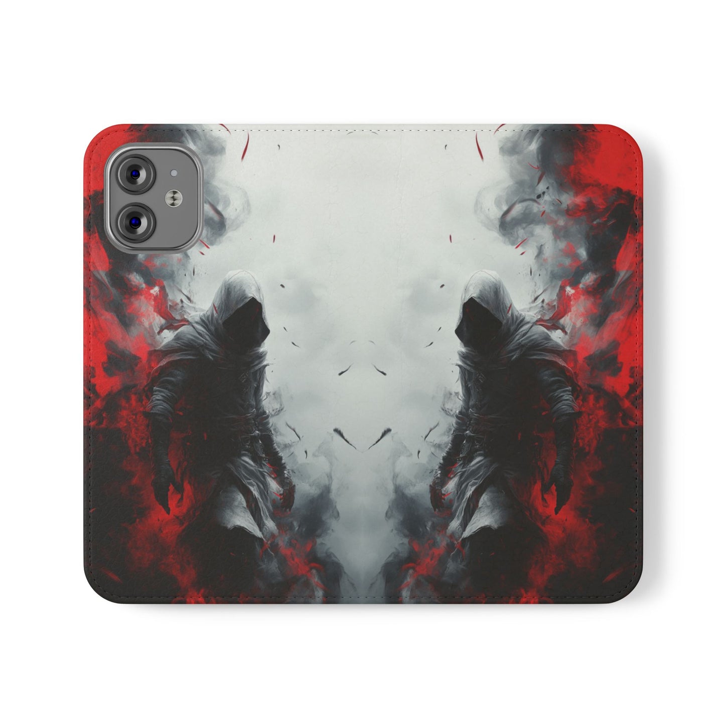 Crimson Shadow Assassin - Wallet Flip Case