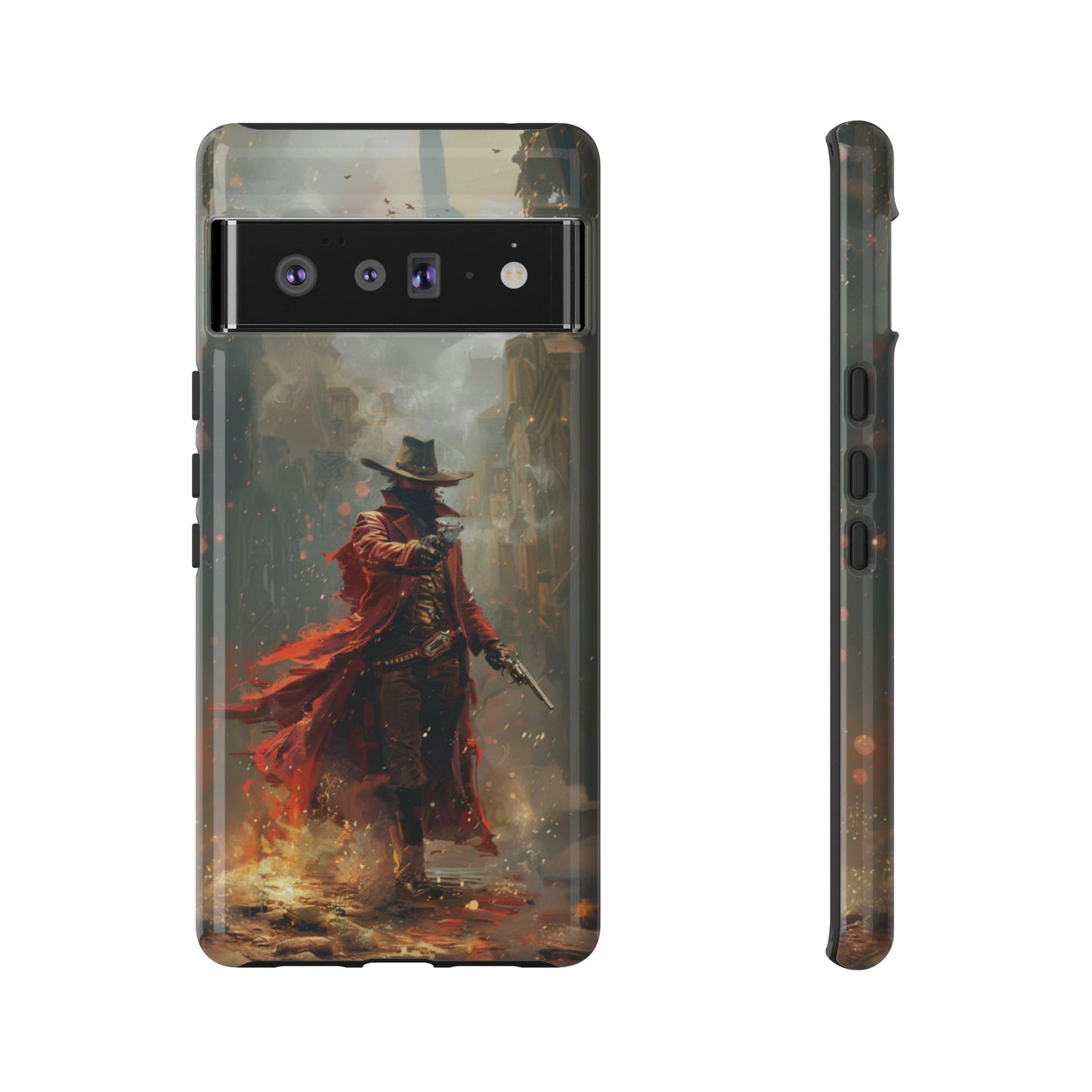 Crimson Gunslinger – Tough Google Pixel Case