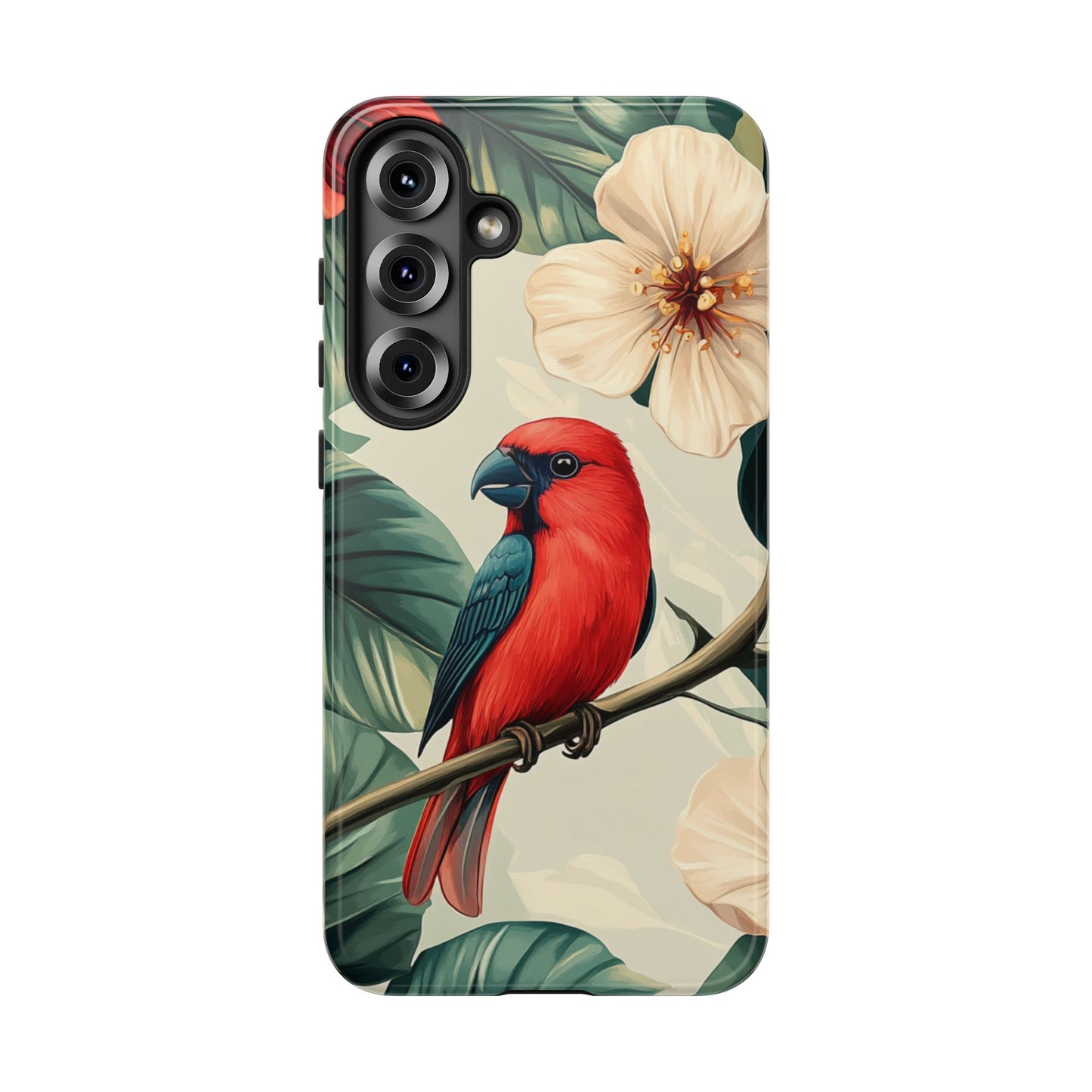 Scarlet Songbird - Tough Samsung Galaxy Case