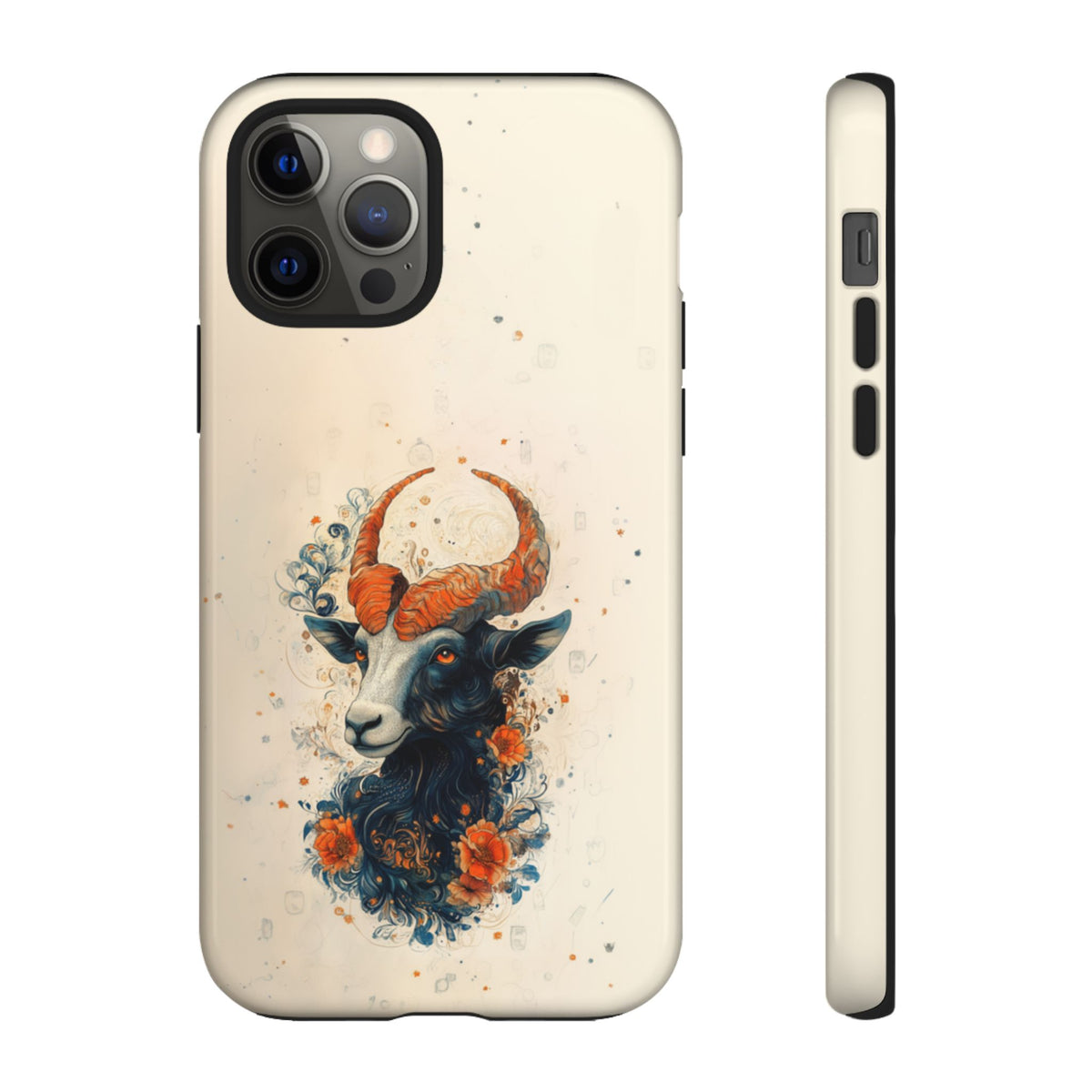 Capricorn Celestial Goat - Tough iPhone Case
