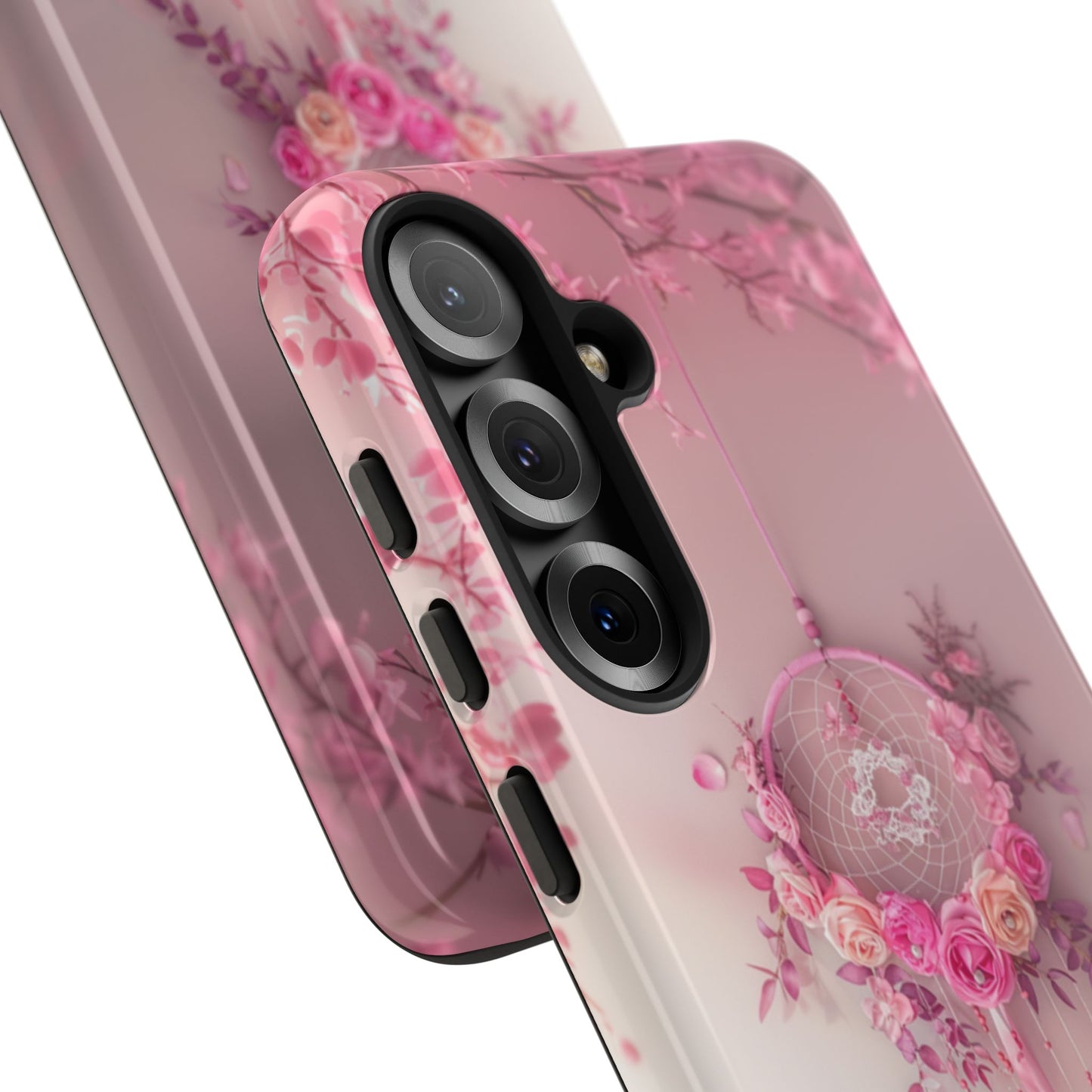 Pink Rose Dreamcatcher - Tough Samsung Galaxy Case
