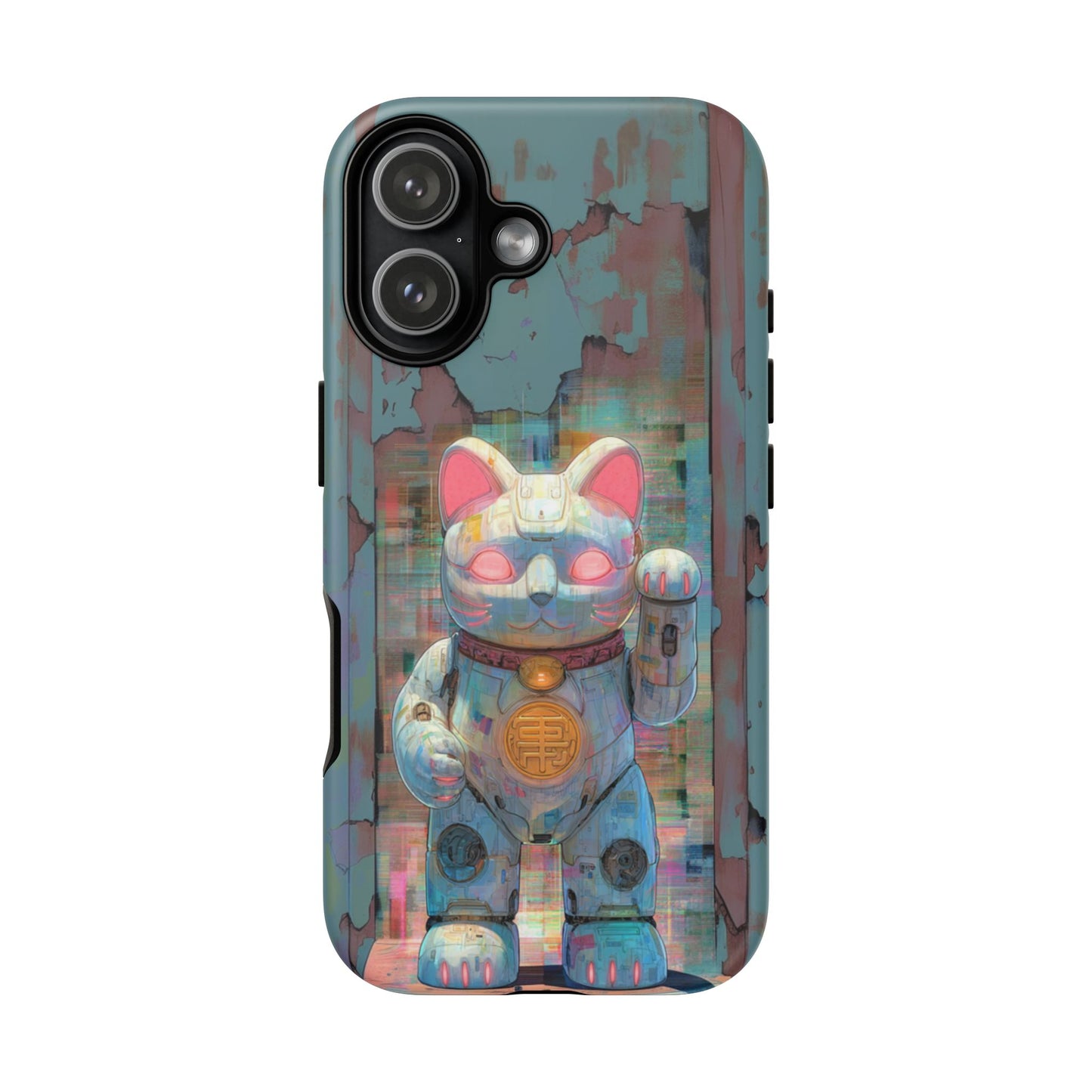 Cyber Lucky Cat - Tough iPhone Case