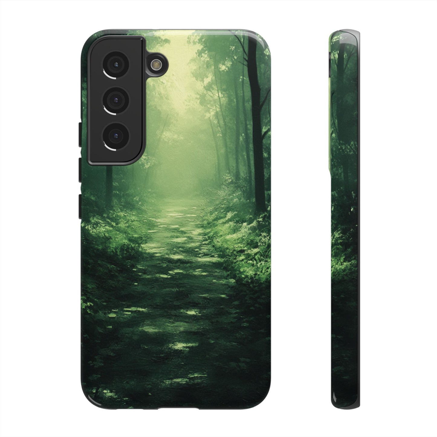 Emerald Mist Forest Path - Tough Samsung Galaxy Case
