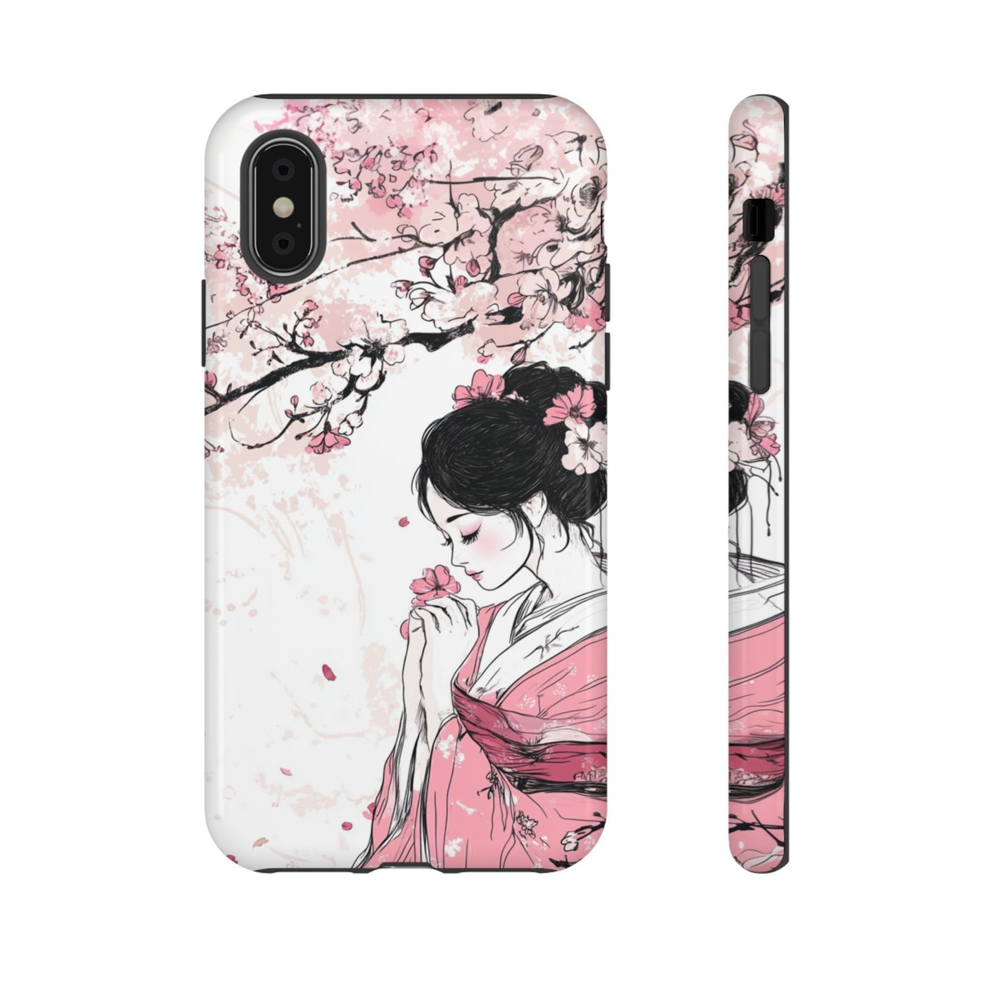 Sakura Blossom Maiden – Tough iPhone Case