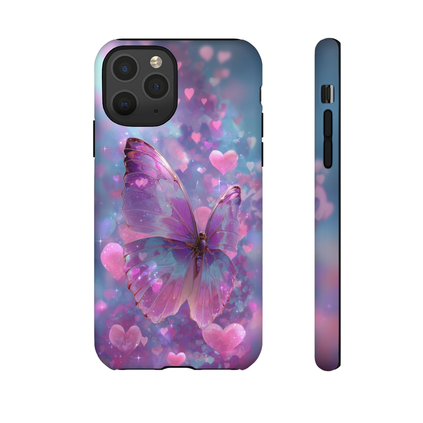Cupid's Flutter Butterfly - Tough iPhone Case