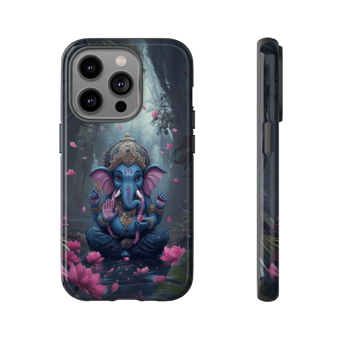 Ganesha Lotus - Tough iPhone Case