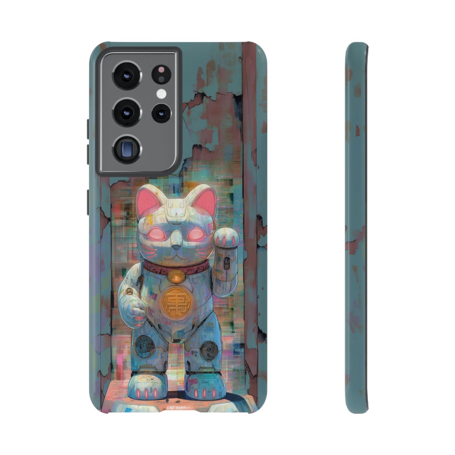 Cyber Lucky Cat - Tough Samsung Galaxy Case