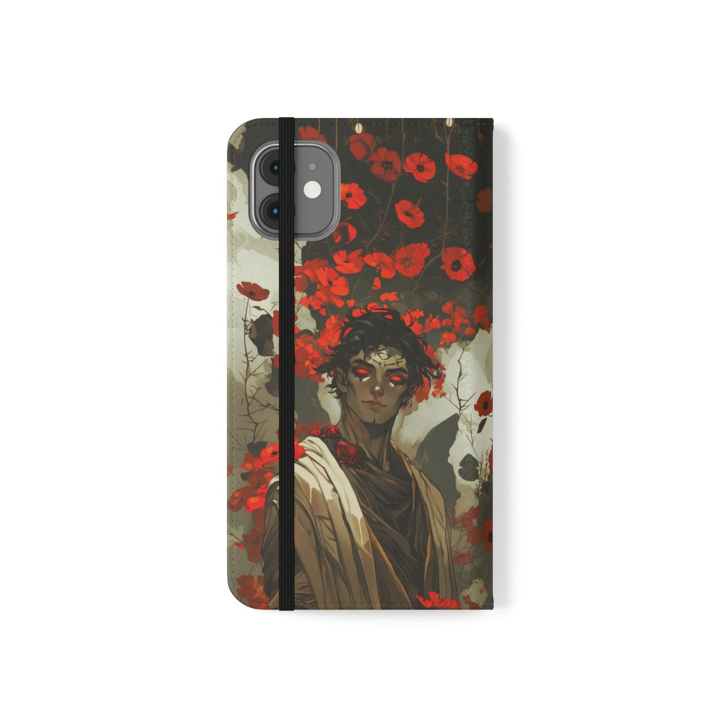 Zagreus Blood Poppies - Wallet Flip Case