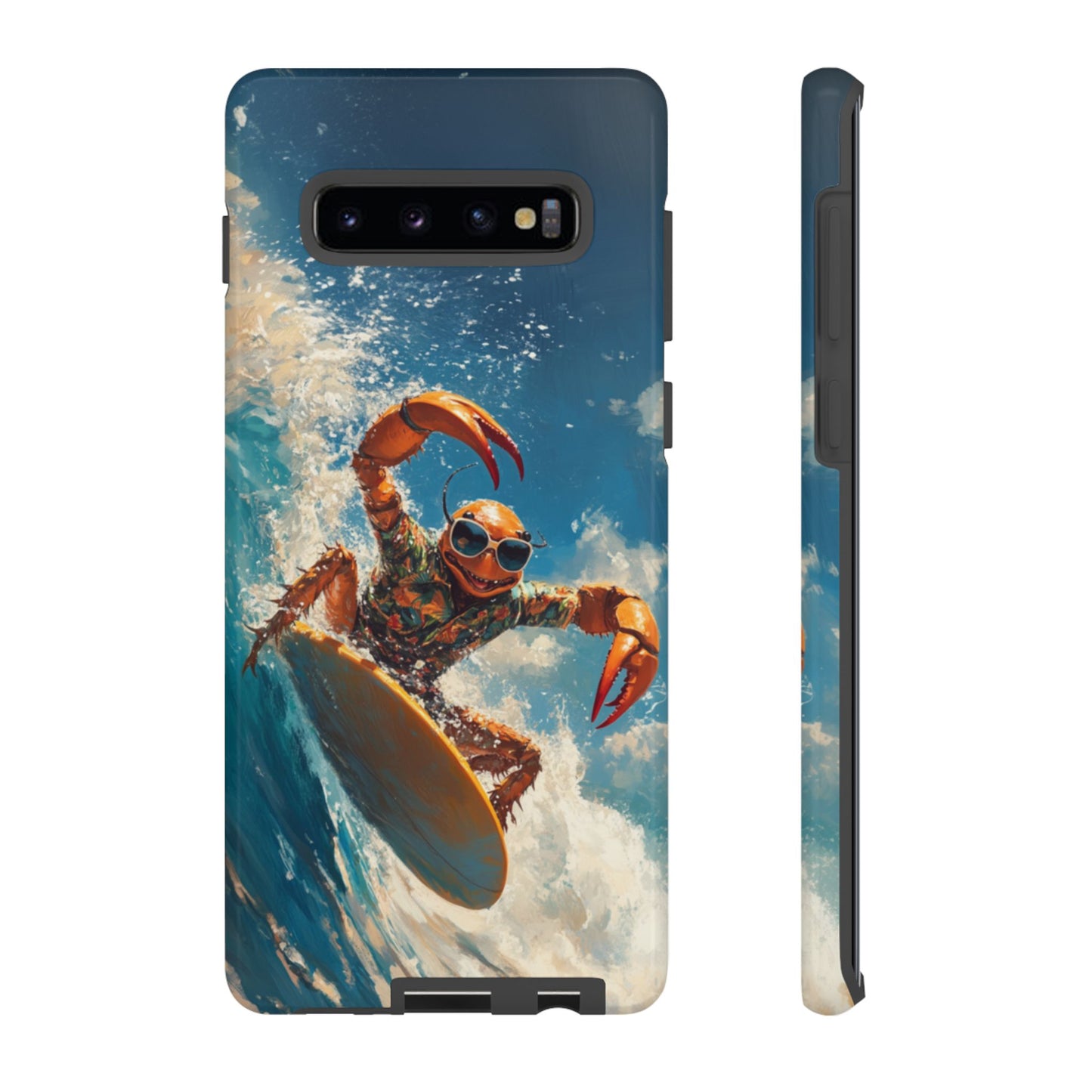 Surfing Crab - Tough Samsung Galaxy Case