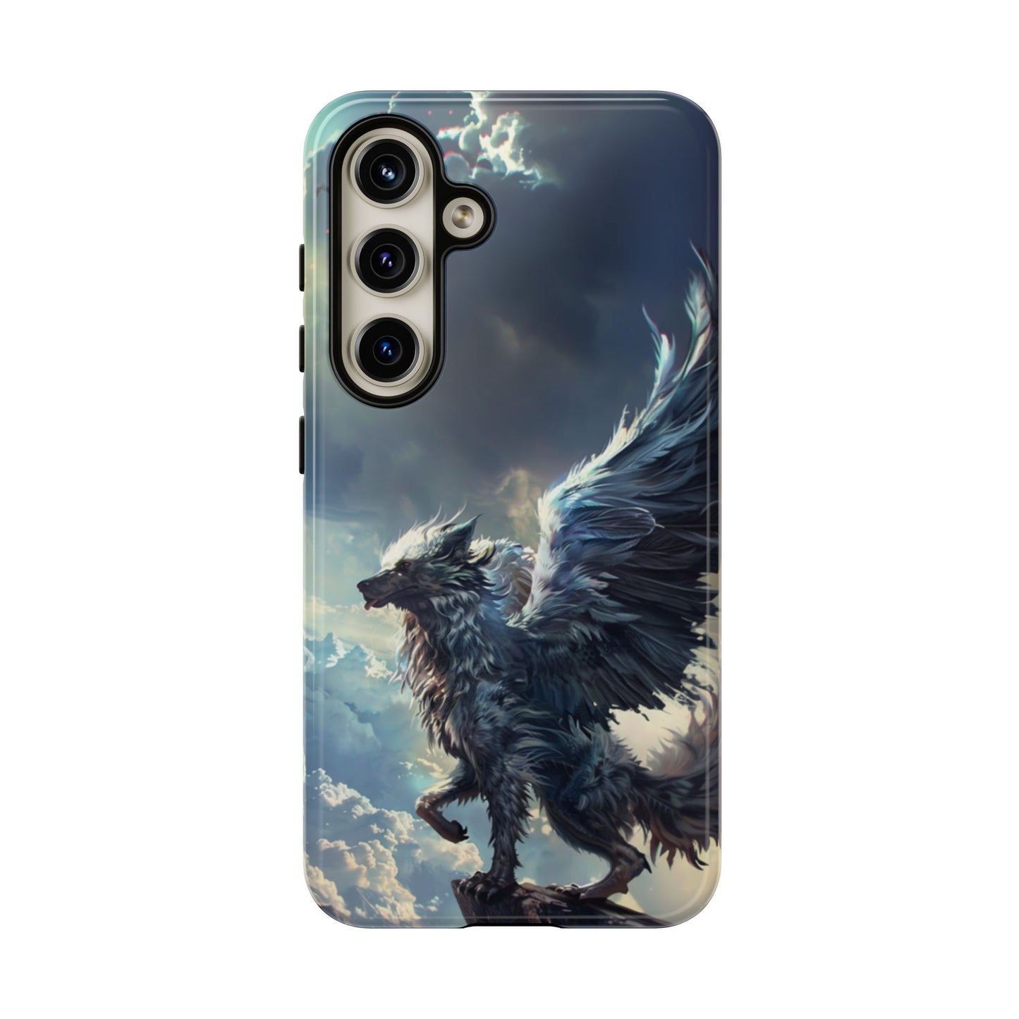 Winged Wolf Protector - iPhone, Google Pixel, Samsung Galaxy