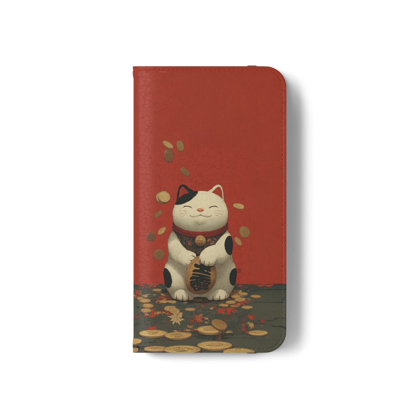 Lucky Cat - Wallet Flip Case