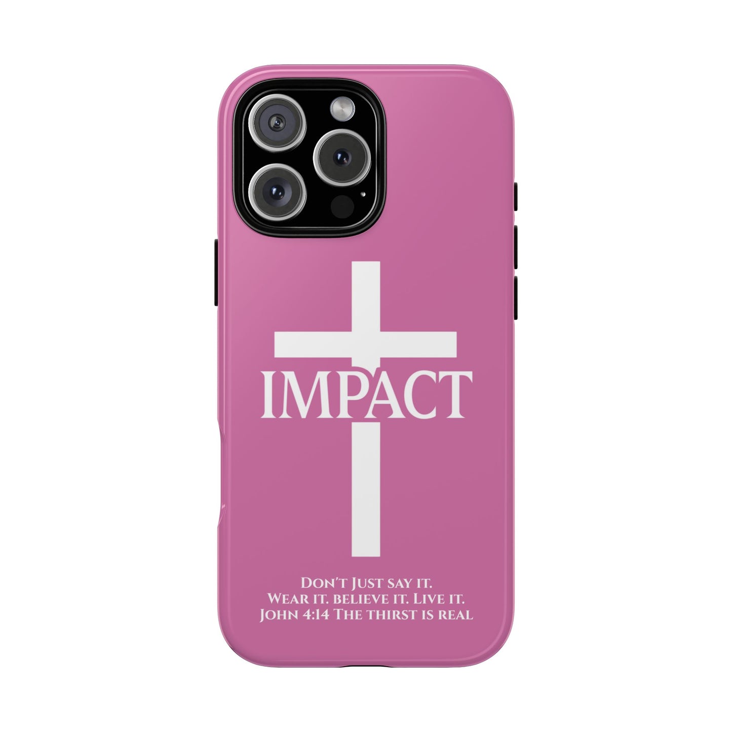 Impact Pink - Tough iPhone Case