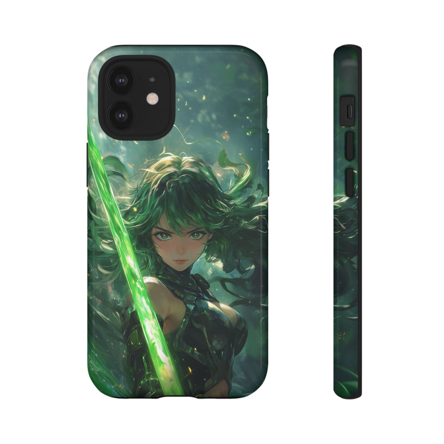 Emerald Blade Warrior – Tough iPhone Case
