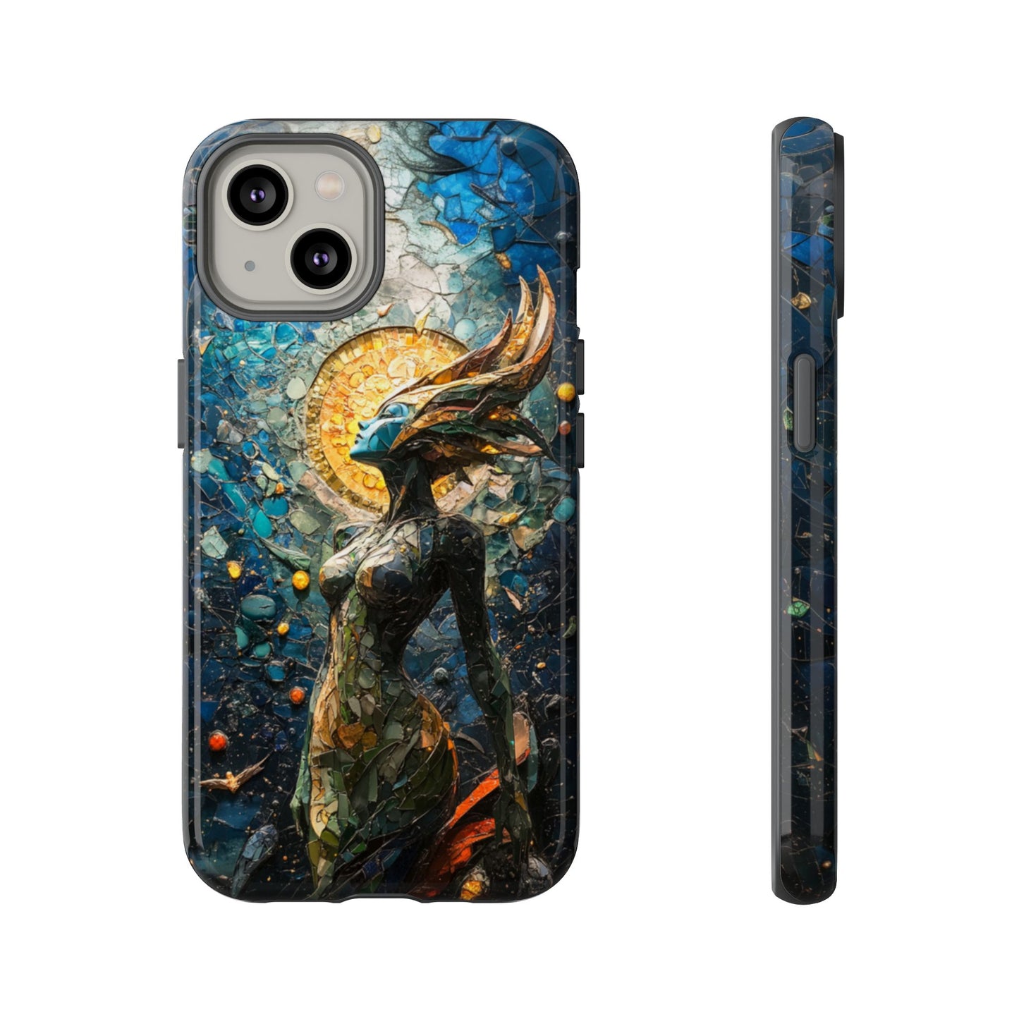 Ethereal Mosaic Goddess Phone Case - iPhone, Google Pixel, Samsung Galaxy