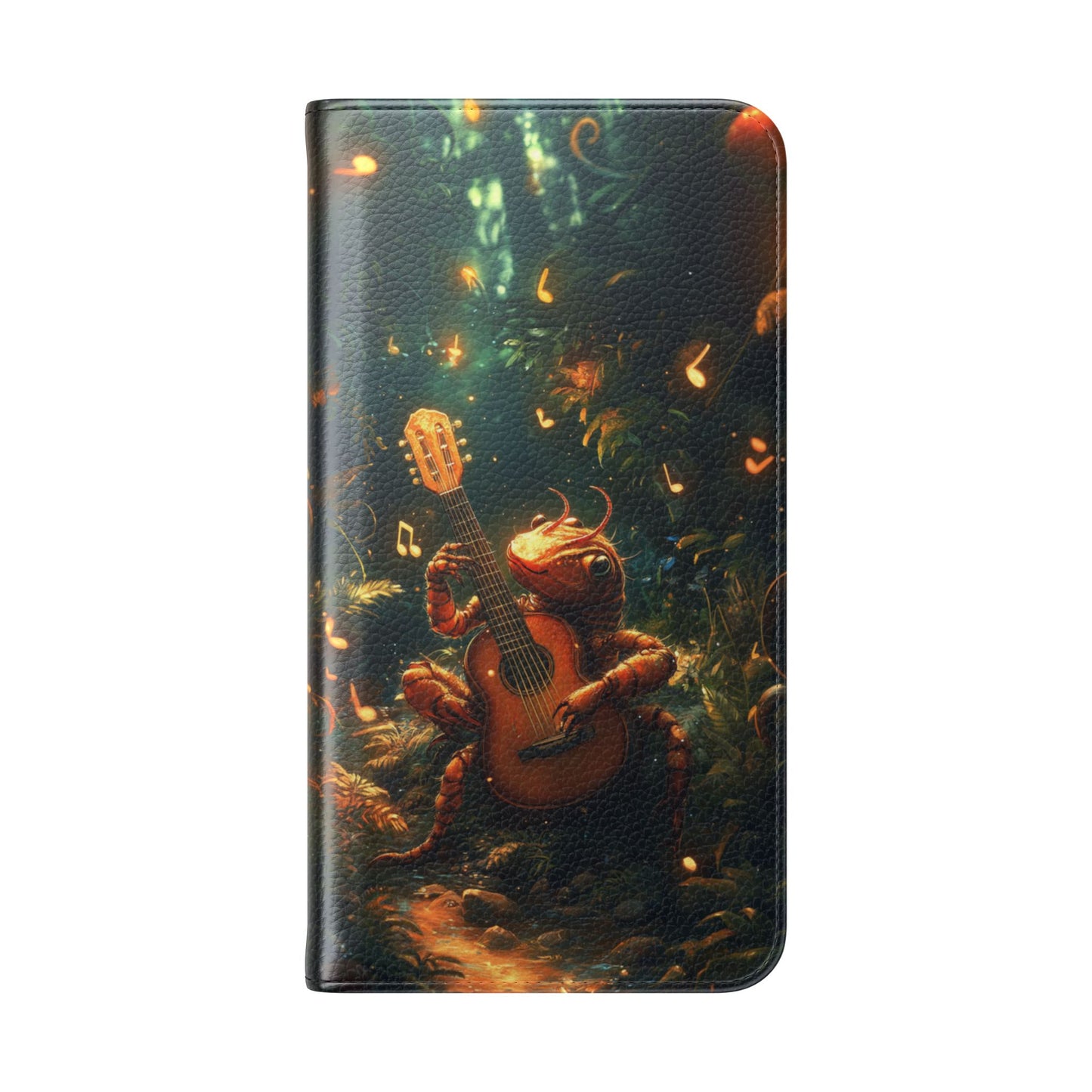 Serenade Forest Guitarist - Wallet Flip Case