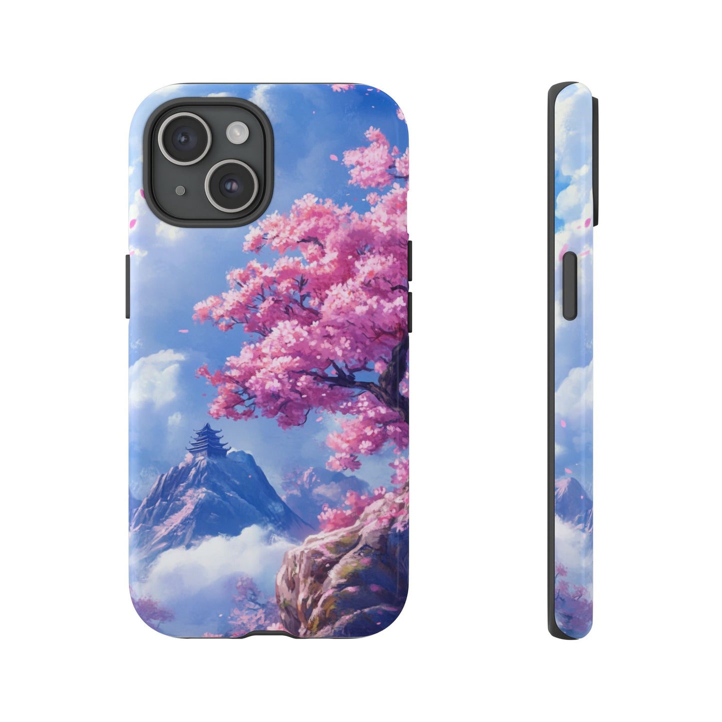Sakura Sky Temple - Tough iPhone Case