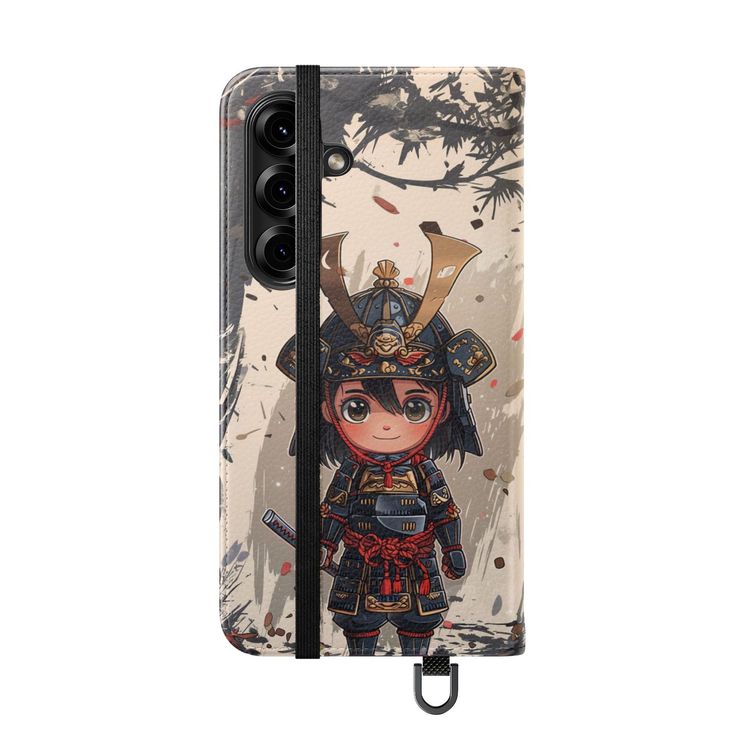 Chibi Samurai - Wallet Flip Case