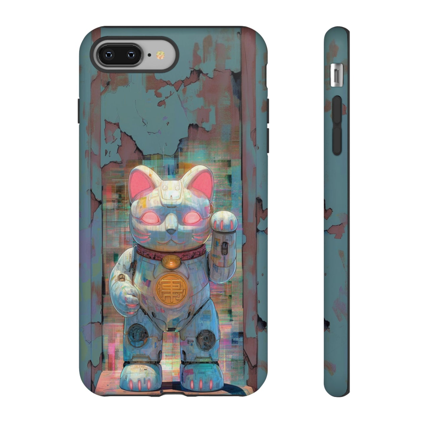 Cyber Lucky Cat - Tough iPhone Case