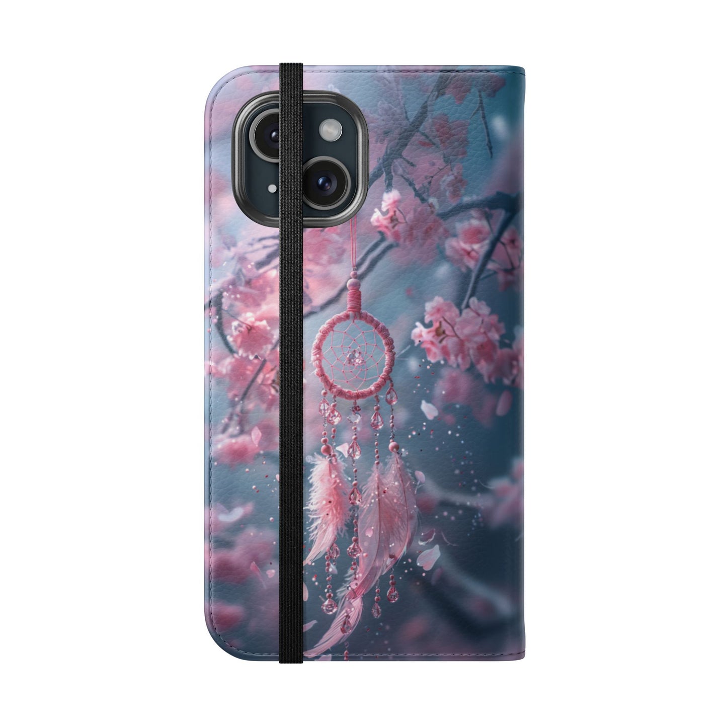 Cherry Blossom Dreamcatcher - Wallet Flip Case