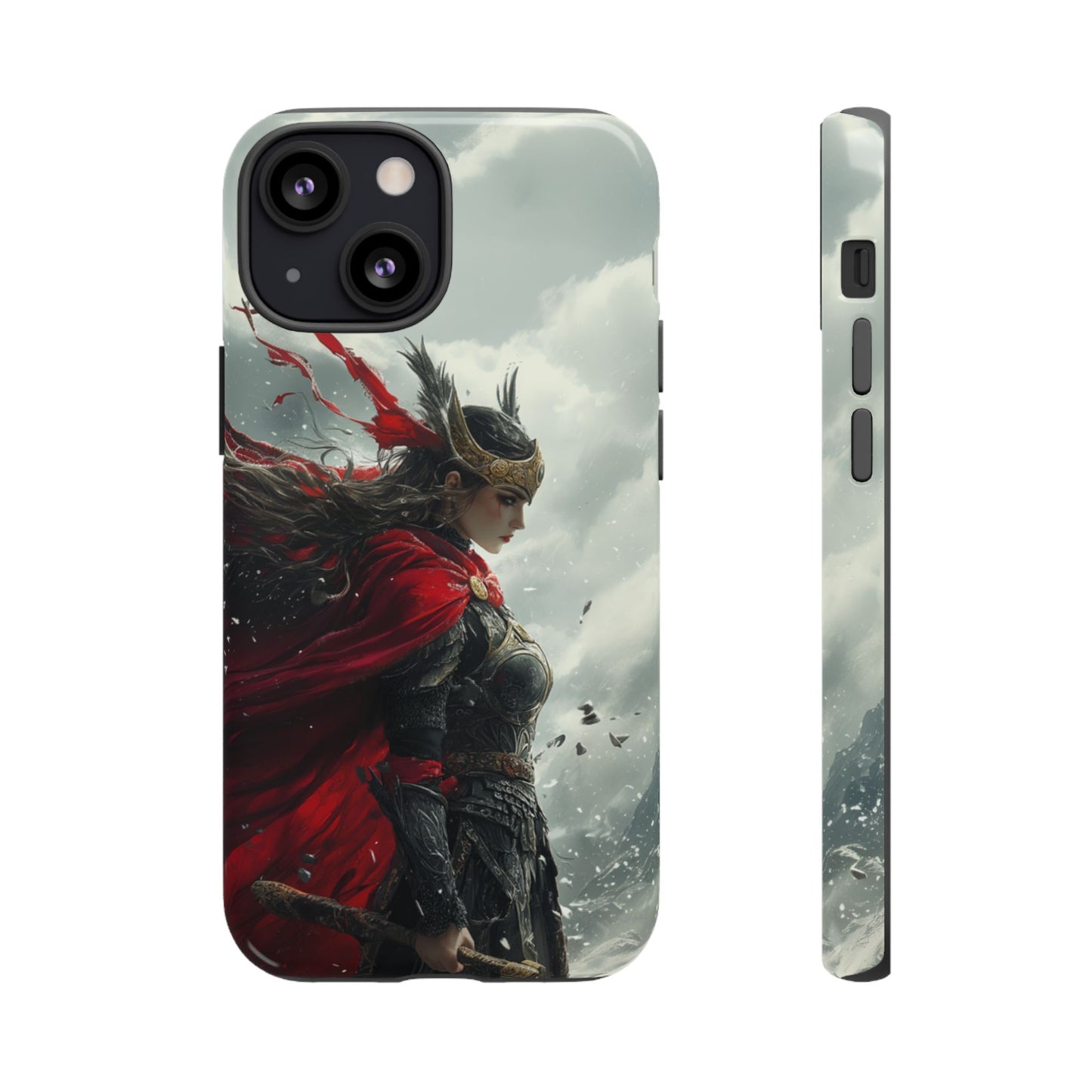 Freya Crimson Valkyrie - Tough iPhone Case