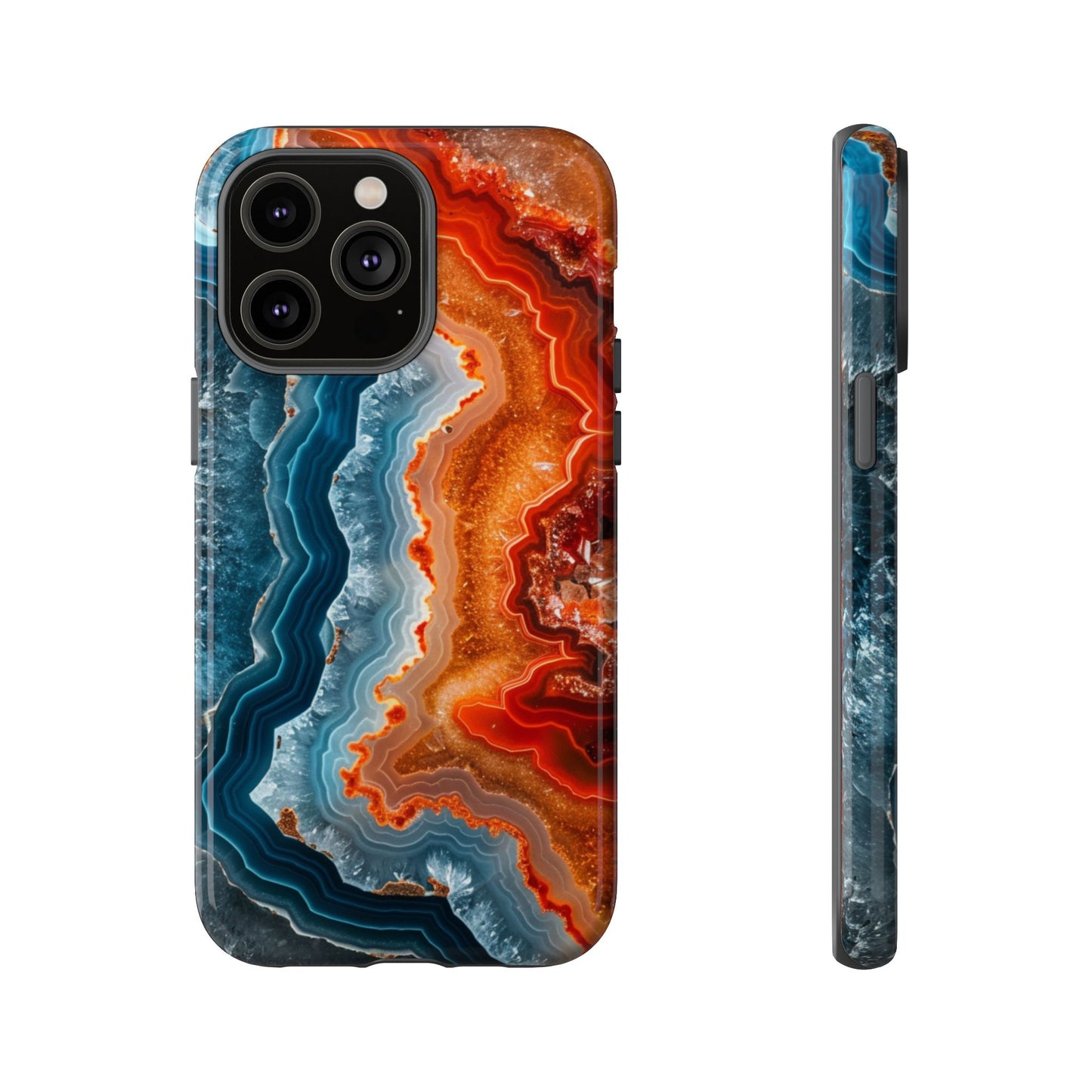 Molten Agate Veins – Tough iPhone Case