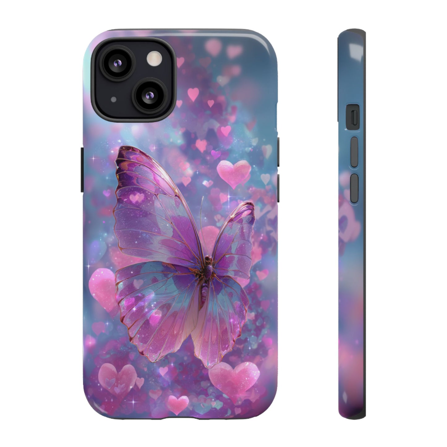 Cupid's Flutter Butterfly - Tough iPhone Case