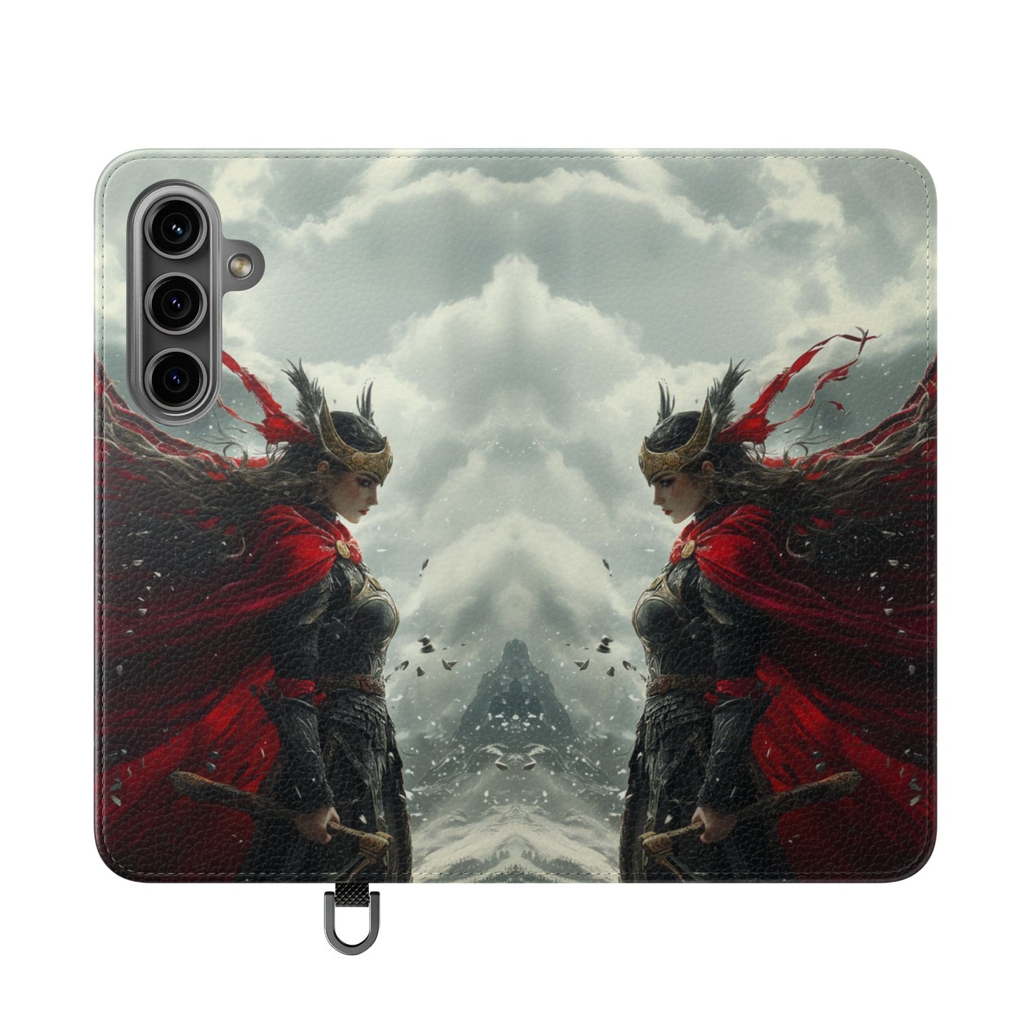 Freya Crimson Valkyrie - Wallet Flip Case