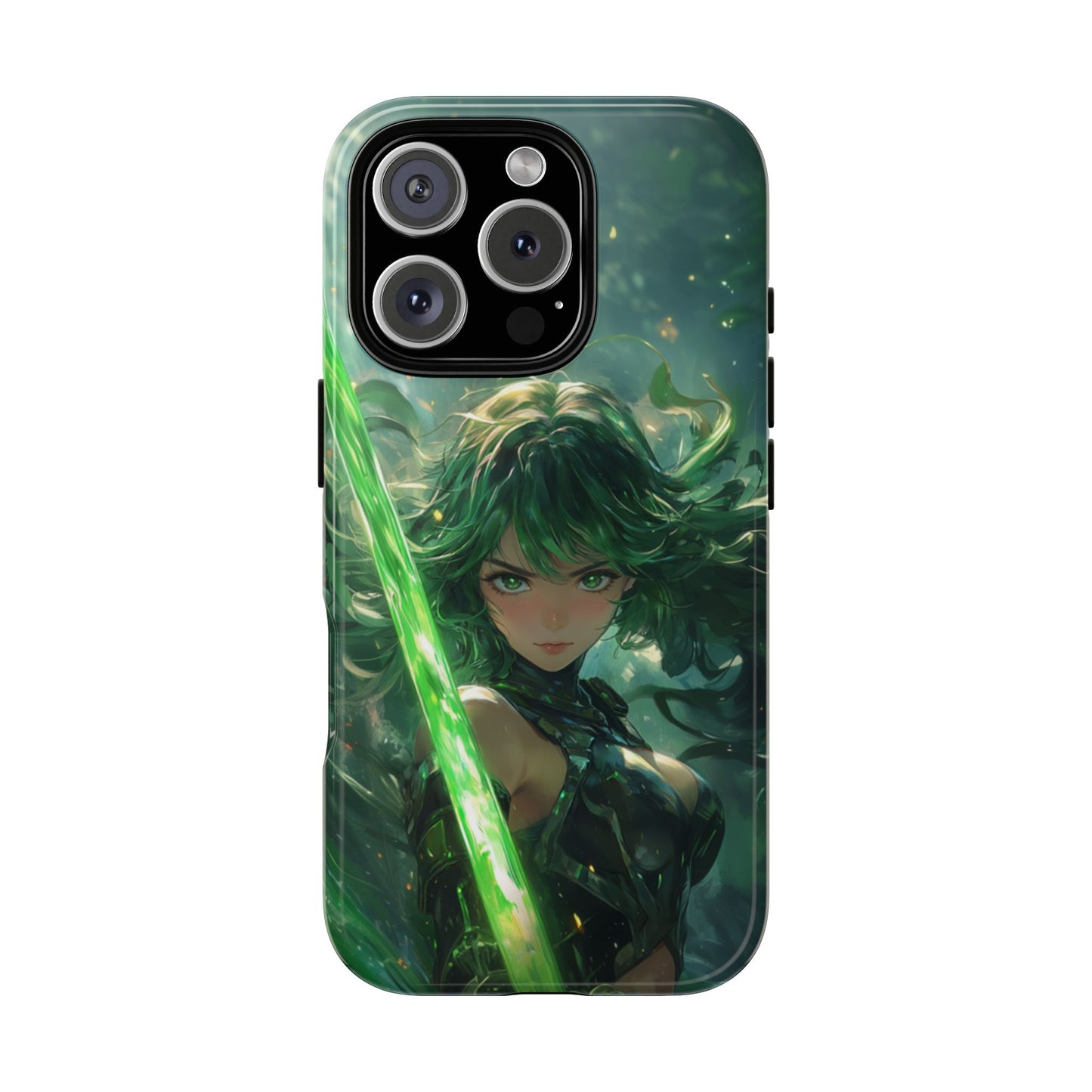 Emerald Blade Warrior – Tough iPhone Case