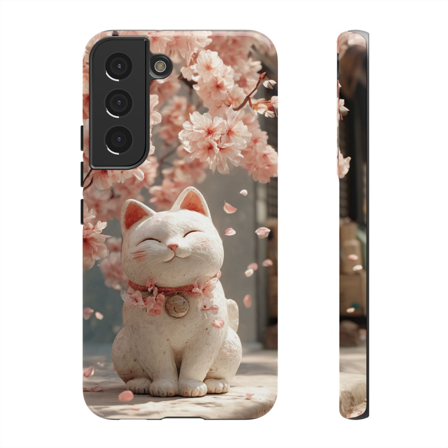 Sakura Lucky Cat - Tough Samsung Galaxy Case