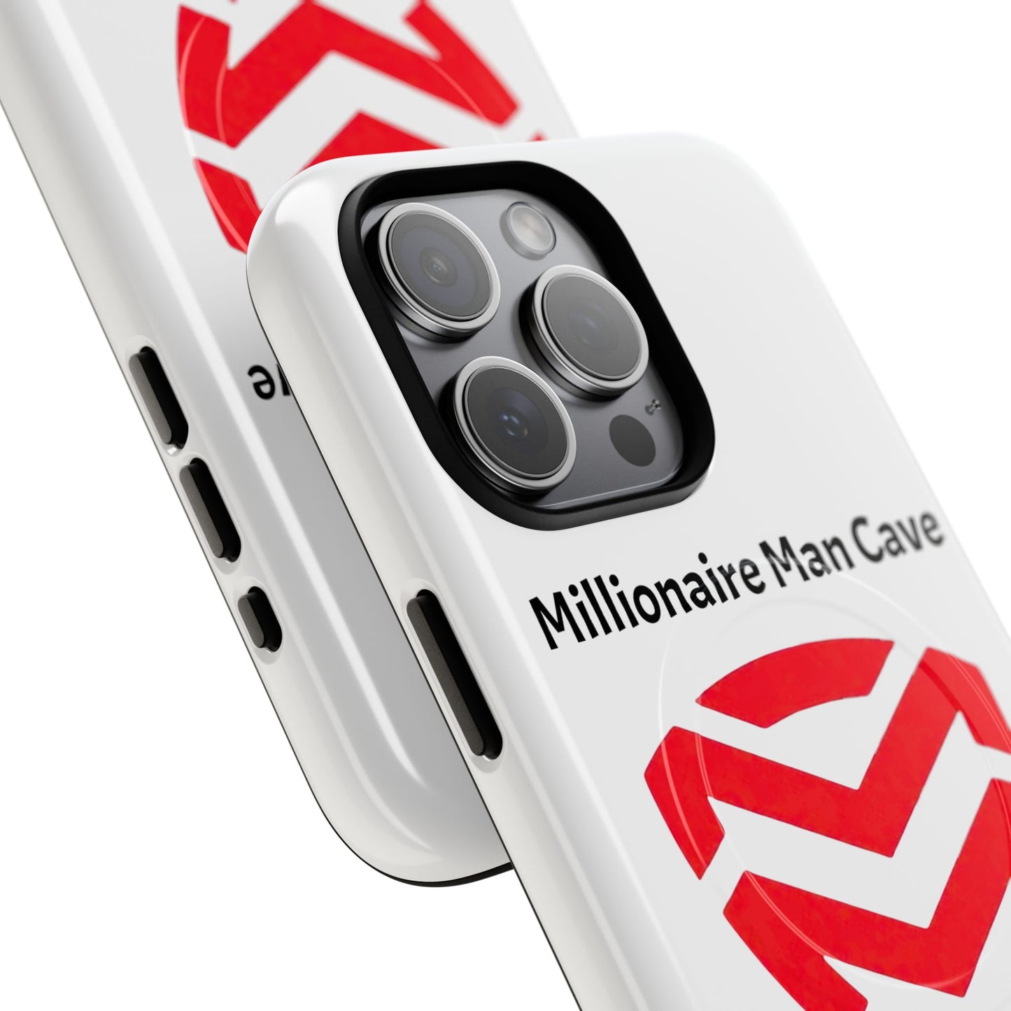 MMC (white) Magnetic Tough Phone Case - Troy