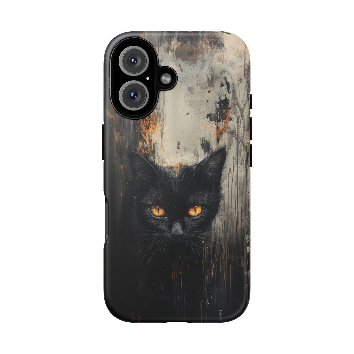 Enigmatic Black Cat Phone Case - iPhone, Google Pixel, Samsung Galaxy