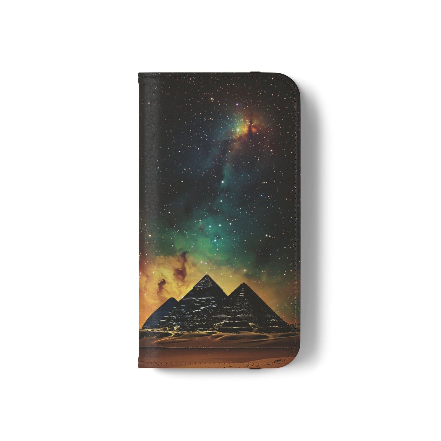 Astral Pyramids - Wallet Flip Case
