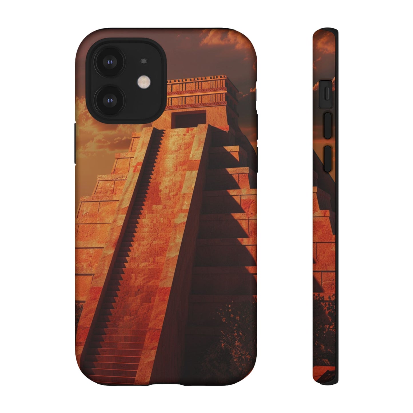 Mayan Pyramid Twilight Phone Case – iPhone, Google Pixel, Samsung Galaxy