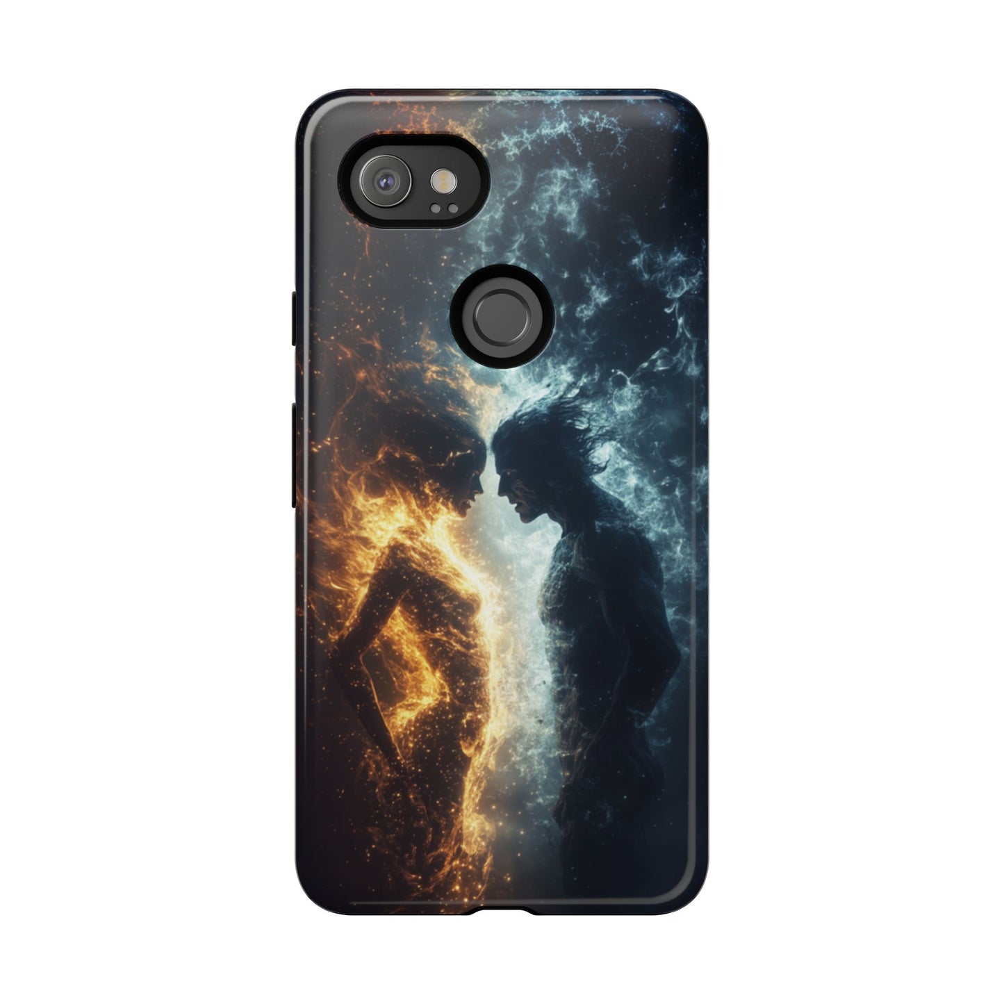 Fire & Frost Lovers - Tough Google Pixel Case